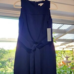Navy Sleeveless Dress
